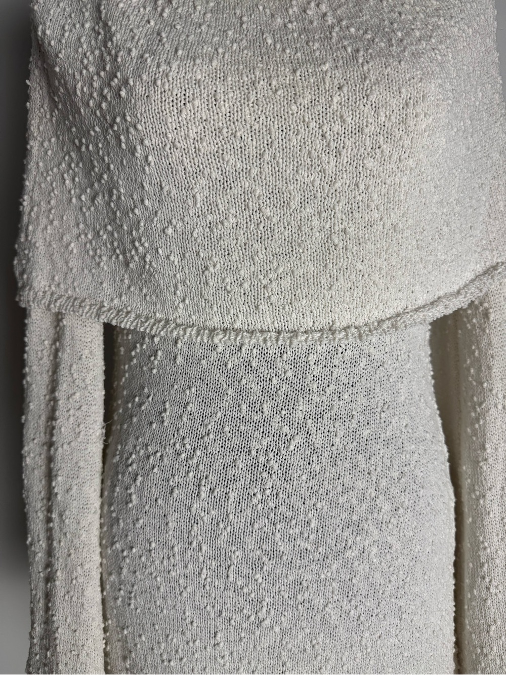 White Horse Off The Shoulder Mini Dress - Picture 2 of 5